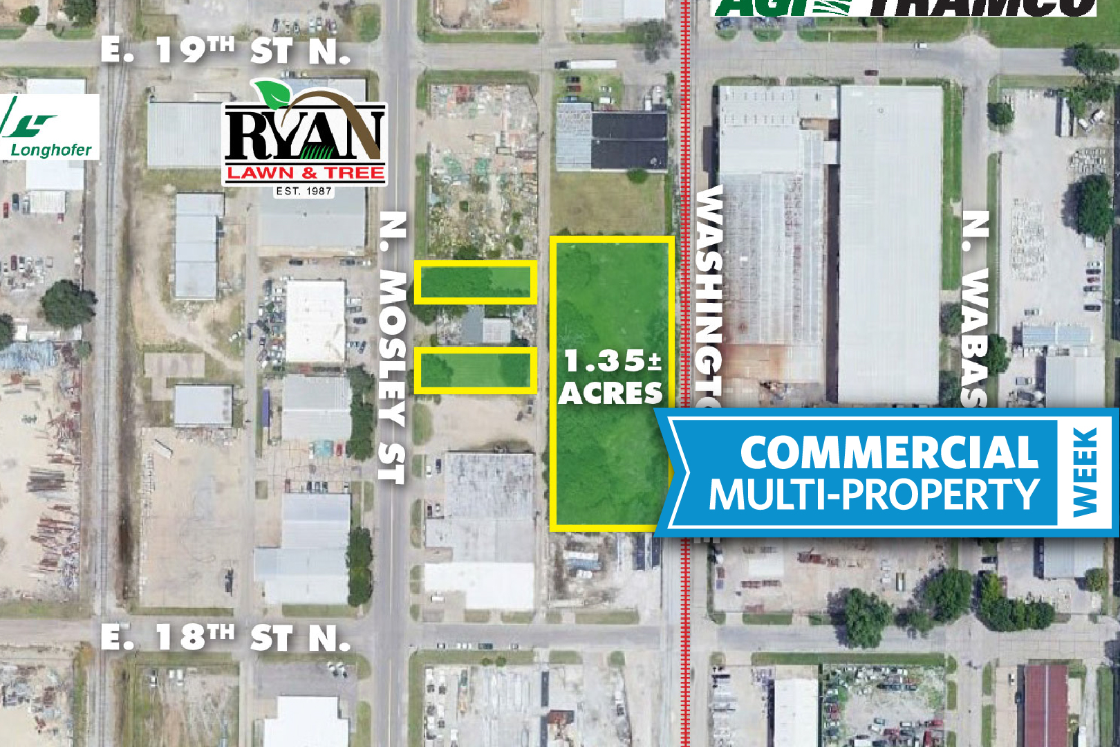 (NE) 1.35 +/ Acres Of Commercial Lots, 1.35 Acres, Wichita, KS 67214